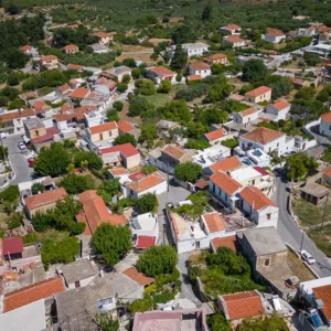 View above the village