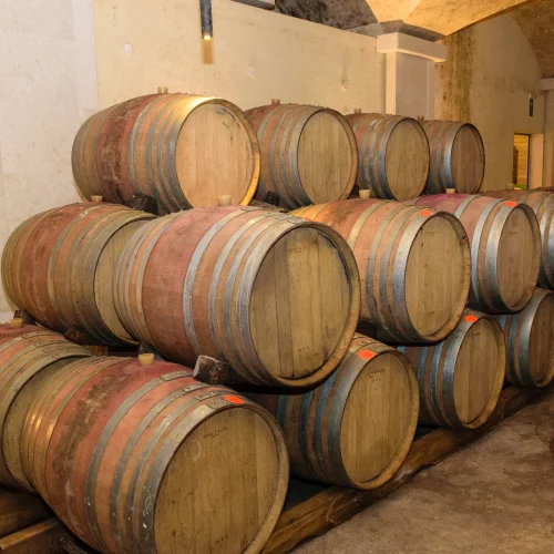 Wine barrels